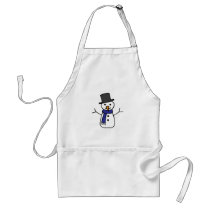 Snowman Aprons