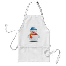 Snowman Apron