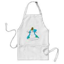 Snowman Aprons