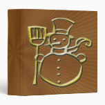 Snowman Avery Binder