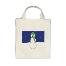 Snowman bag