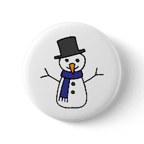 Snowman Button