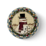 Snowman buttons