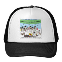 Snowman Convention Funny Christmas Gifts & Tees Trucker Hat