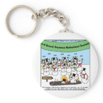 Snowman Convention Funny Christmas Gifts & Tees Keychains