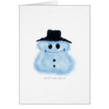 Snowman Critter Cards