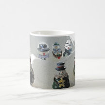 Snowman Family Coffee Mugs