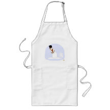 Snowman Farting Apron