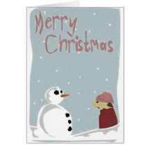 Snowman Greeting Cards