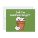 Snowman Holiday Madness T-shirts and Gifts invitations