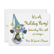 Snowman Holiday Party