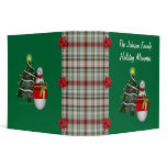 Snowman Holiday Photo Album Custom Avery Binder