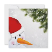 Snowman Invitation