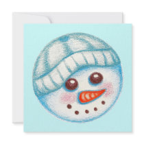 Snowman Invitations