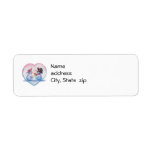 Snowman Love Return Address Labels