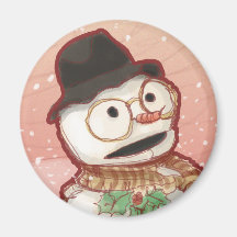 Snowman Magnet