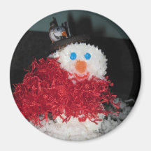 Snowman Magnet