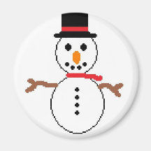 snowman magnets