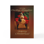 Snowman Merry Christmas  - My Daughter cards