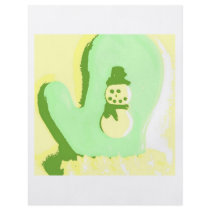 Snowman Mitten Full Color Flyer