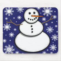 Snowman Mouse Pad