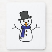 Snowman Mouse Pads