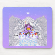 Snowman Mousepad