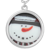 Snowman Necklace