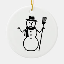 snowman ornament