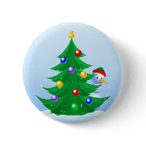 Snowman Peeking Pins