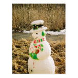 Snowman Postcard