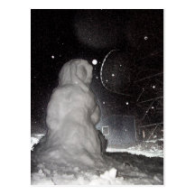 snowman postcards