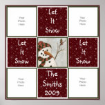 Snowman Quilt Scrapbook Page