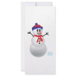 Snowman Full Color Rack Card