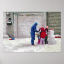 Snowman - Reconstructive Surgery Poster