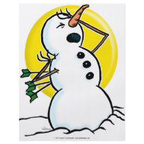 Snowman Shot! Custom Flyer