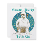 SNOWMAN SNOW WINTER FUN ~ PARTY INVITATION INVITE