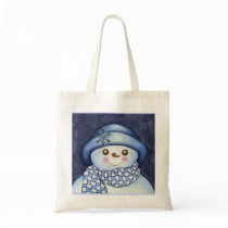 Snowman Tote Bag