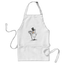 Snowman with Shovel Apron