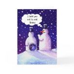 Snowmen, Don't eat beans!!!!