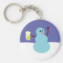 Snowmen Gone Wild! Keychains
