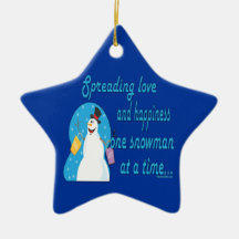 Snowmman Christmas ornaments