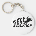 Snowmobile Evolution Key Chains