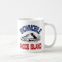 Snowmobile Île de Rhode Tasse