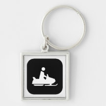 Snowmobile Key Chains