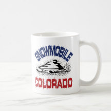 Snowmobile le Colorado Tasse À Café