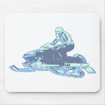 Snowmobile Mousepad
