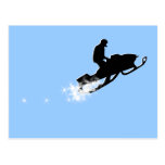 snowmobile. powder trail. post cards