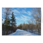 Snowmobile Trail Card