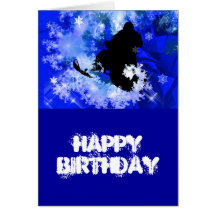 Snowmobiling in the Avalanche Greeting Cards
